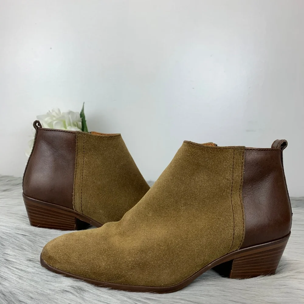 Madewell‎ charley boots suede booties